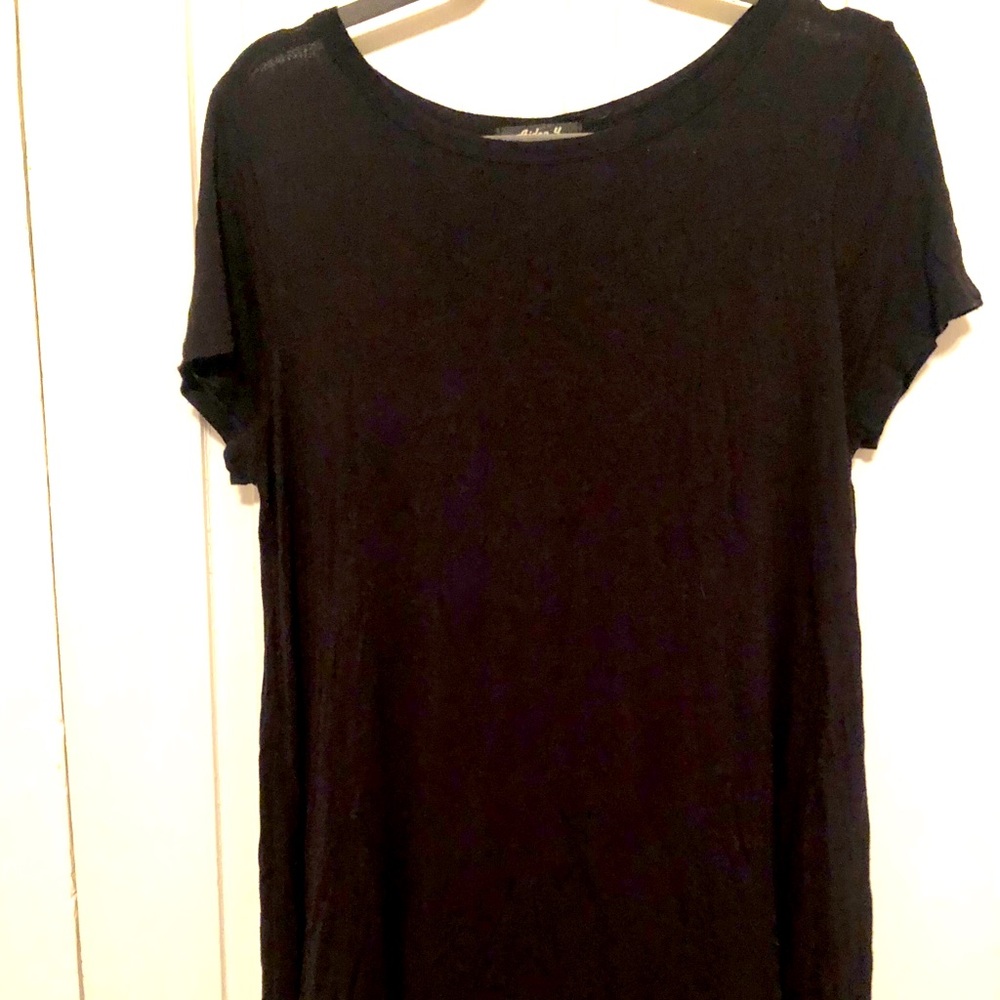 Oversized Basic Black Tee